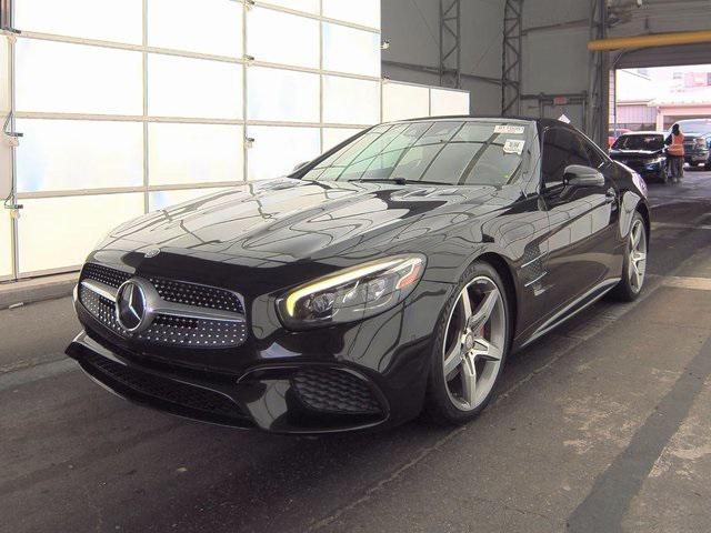 used 2017 Mercedes-Benz SL 550 car, priced at $36,180