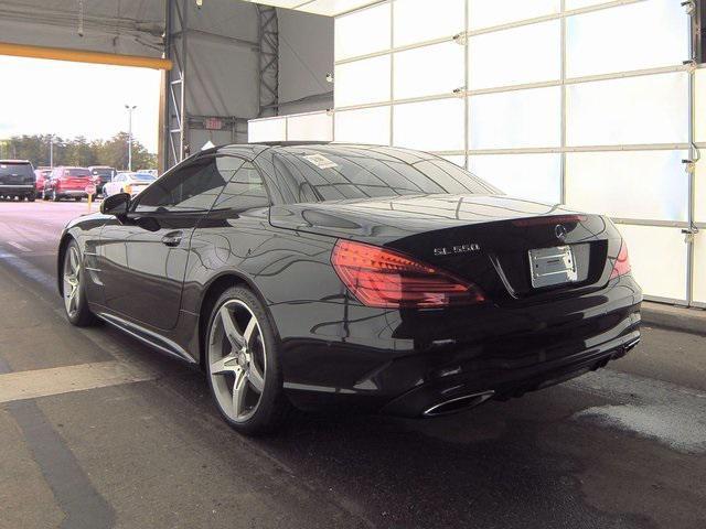 used 2017 Mercedes-Benz SL 550 car, priced at $36,180