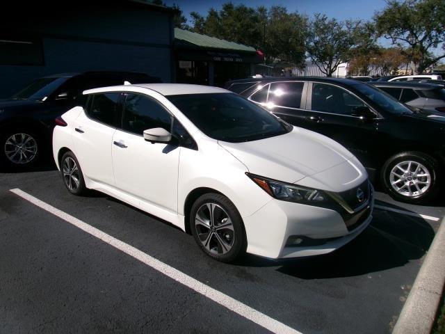 used 2021 Nissan Leaf car, priced at $14,200