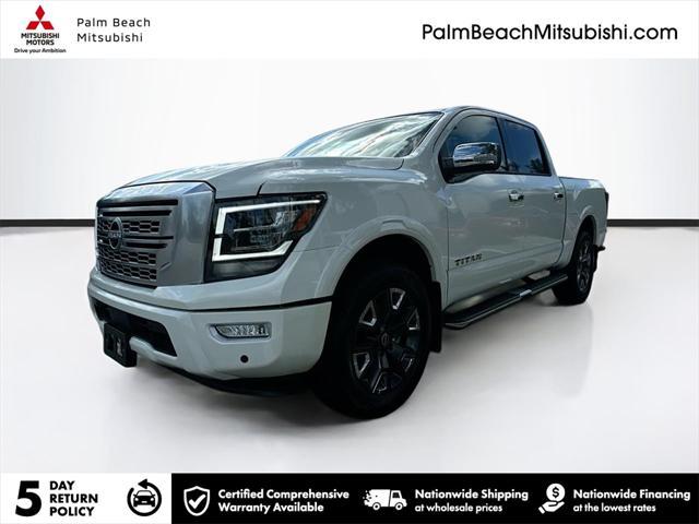 used 2024 Nissan Titan car, priced at $49,485