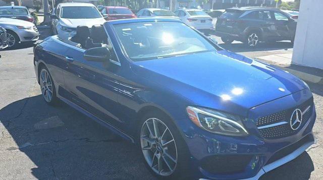 used 2017 Mercedes-Benz AMG C 43 car, priced at $24,496