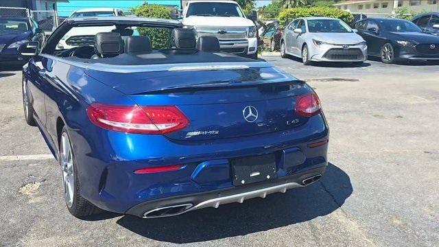 used 2017 Mercedes-Benz AMG C 43 car, priced at $24,496