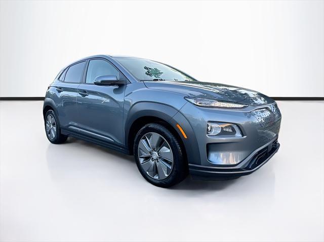 used 2021 Hyundai Kona EV car, priced at $17,528