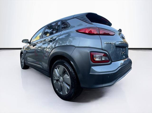 used 2021 Hyundai Kona EV car, priced at $17,528