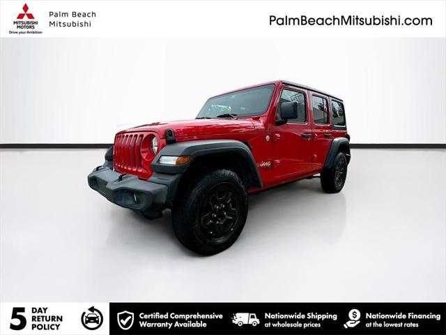 used 2018 Jeep Wrangler Unlimited car, priced at $20,613