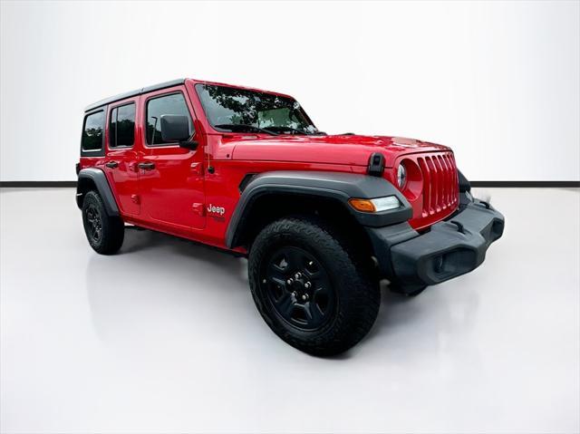 used 2018 Jeep Wrangler Unlimited car, priced at $20,613