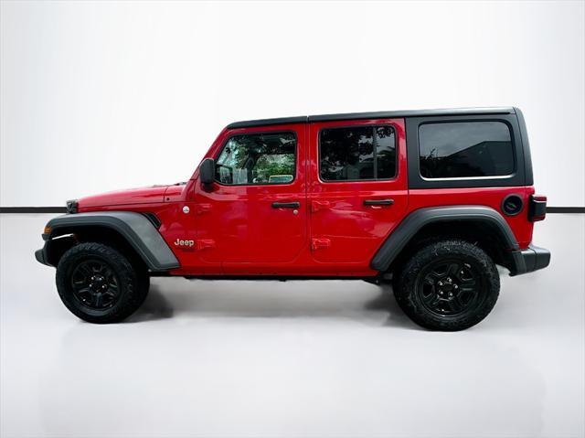 used 2018 Jeep Wrangler Unlimited car, priced at $20,613