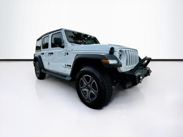 used 2020 Jeep Wrangler Unlimited car, priced at $24,250