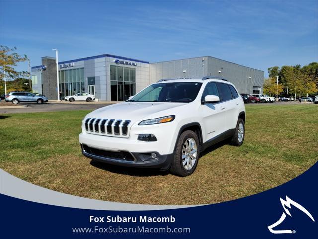 used 2017 Jeep Cherokee car