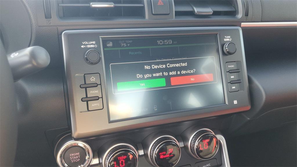 new 2025 Subaru BRZ car, priced at $38,998