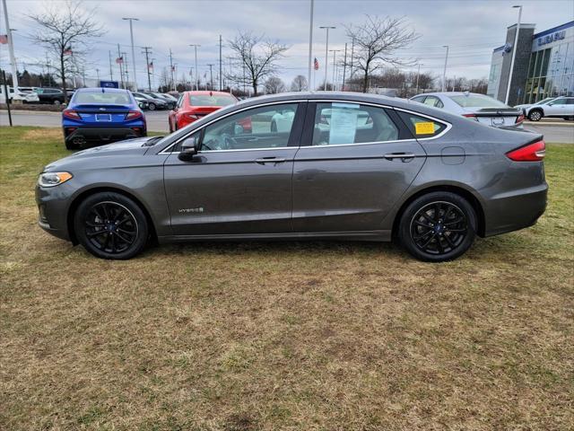 used 2019 Ford Fusion Hybrid car, priced at $17,199