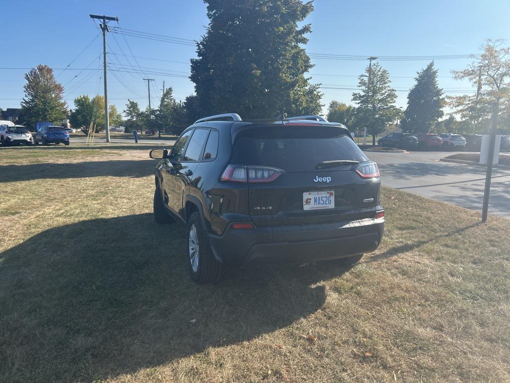 used 2021 Jeep Cherokee car, priced at $18,654