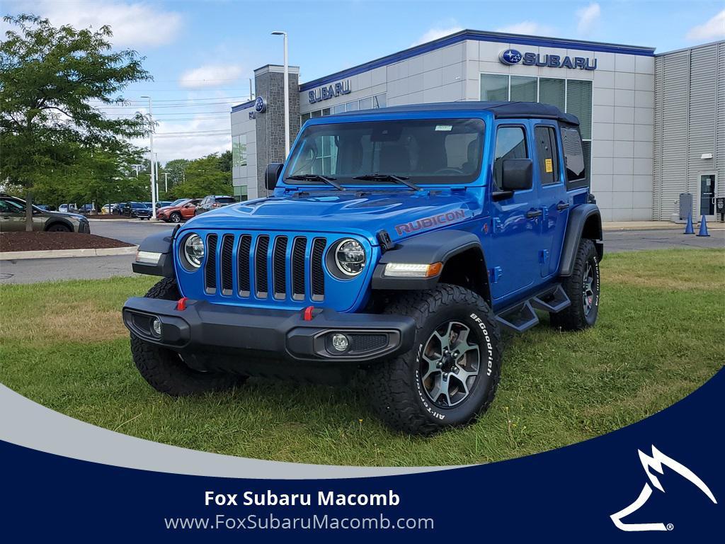 used 2022 Jeep Wrangler Unlimited car, priced at $33,493