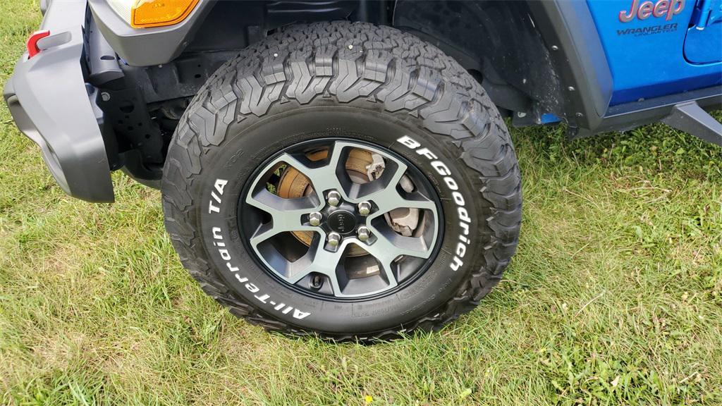 used 2022 Jeep Wrangler Unlimited car, priced at $33,493