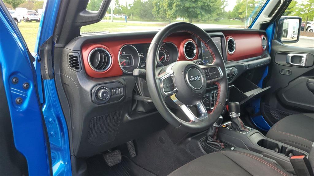 used 2022 Jeep Wrangler Unlimited car, priced at $33,493