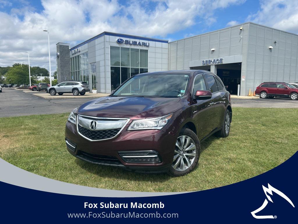 used 2015 Acura MDX car, priced at $16,999