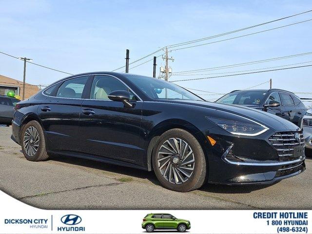 used 2022 Hyundai Sonata Hybrid car, priced at $26,895