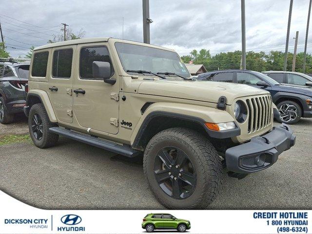 used 2022 Jeep Wrangler Unlimited car, priced at $36,995