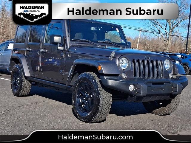used 2016 Jeep Wrangler Unlimited car, priced at $16,383