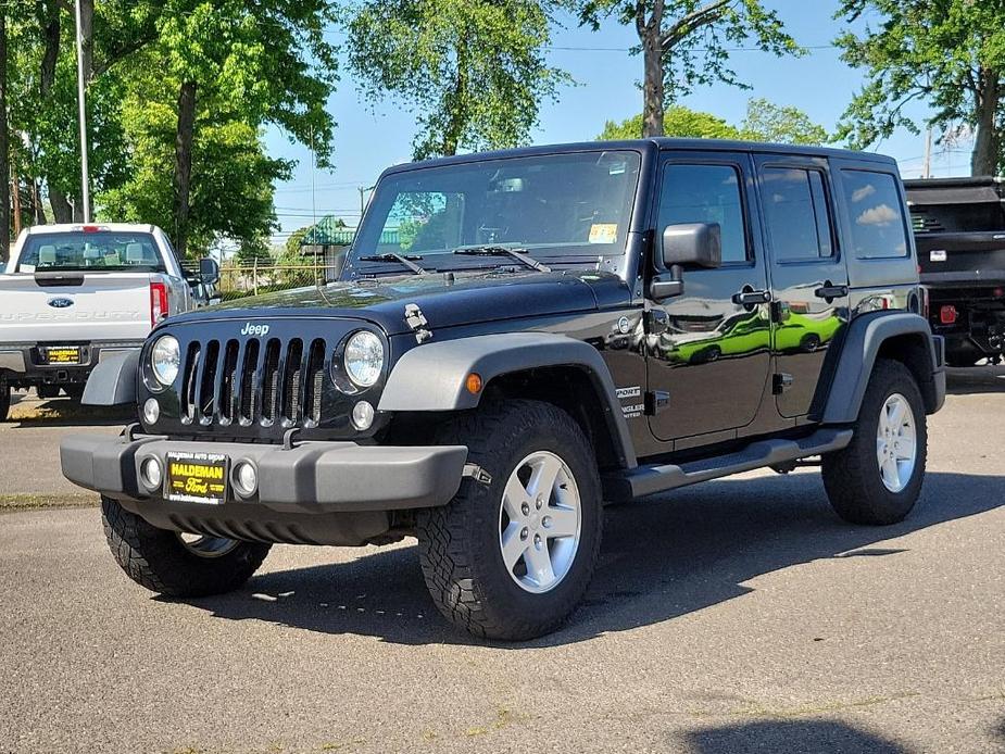 used 2015 Jeep Wrangler Unlimited car, priced at $20,995