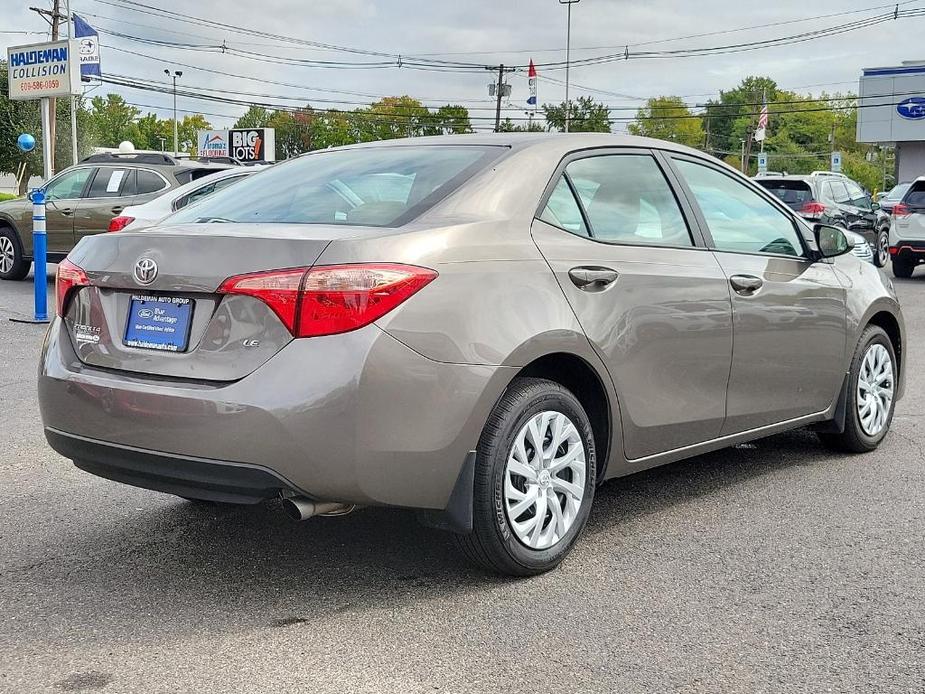 used 2017 Toyota Corolla car, priced at $18,500