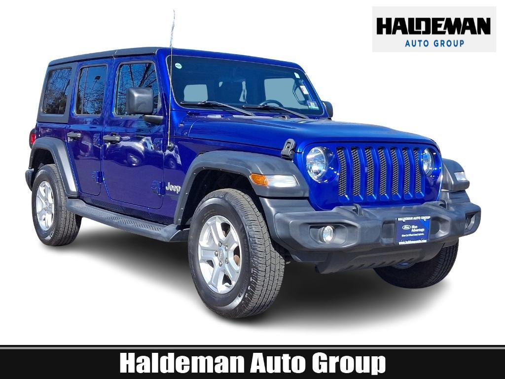 used 2018 Jeep Wrangler Unlimited car, priced at $22,500