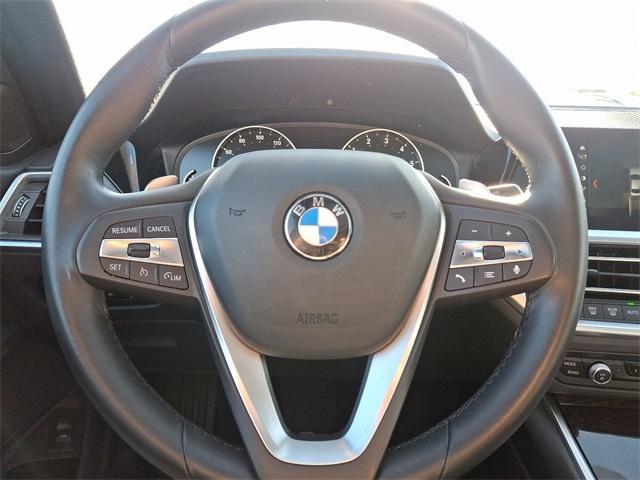 used 2019 BMW 330 car, priced at $23,188