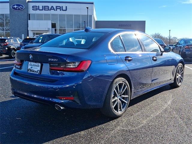 used 2019 BMW 330 car, priced at $23,188