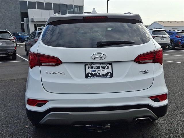 used 2018 Hyundai Santa Fe Sport car, priced at $14,671