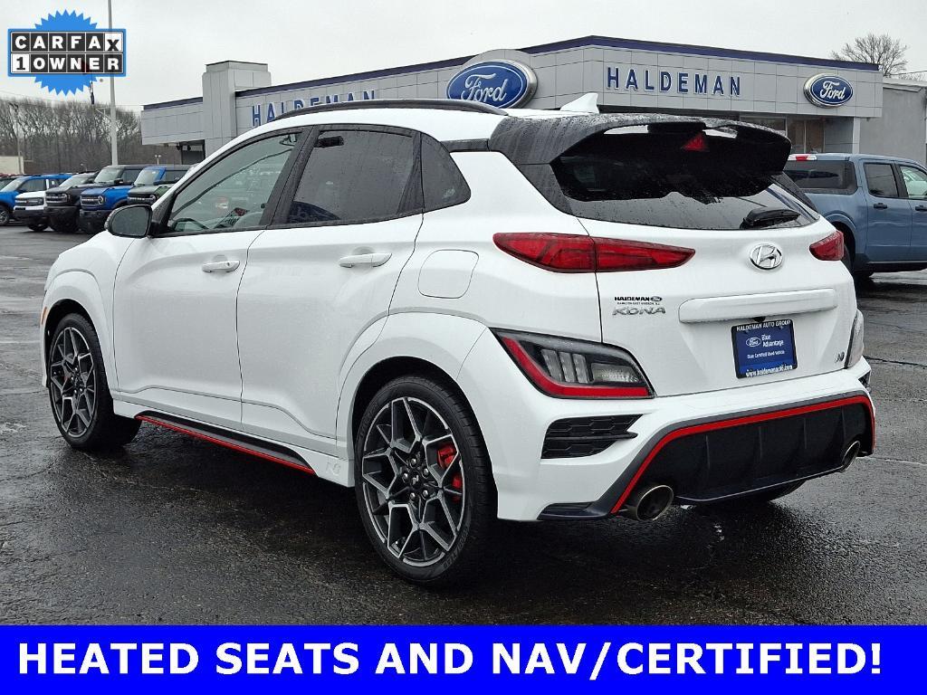 used 2022 Hyundai Kona N car, priced at $23,500