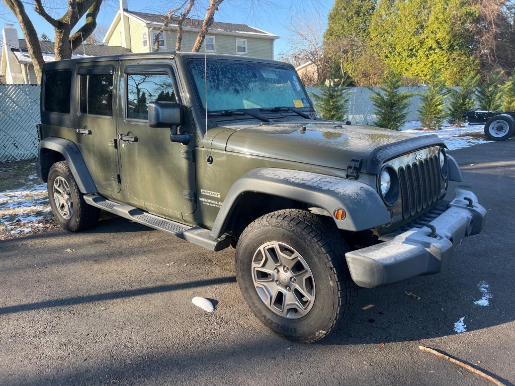 used 2016 Jeep Wrangler Unlimited car, priced at $17,995