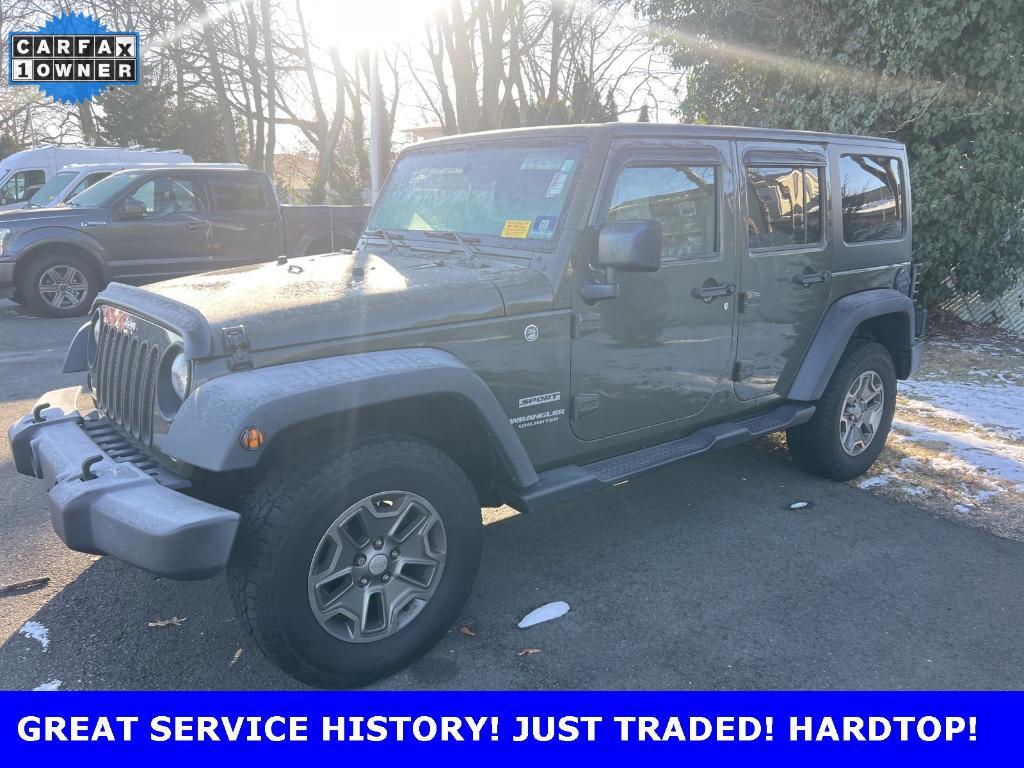 used 2016 Jeep Wrangler Unlimited car, priced at $17,995