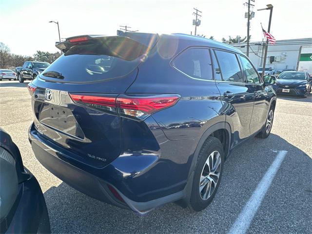 used 2021 Toyota Highlander car, priced at $33,410