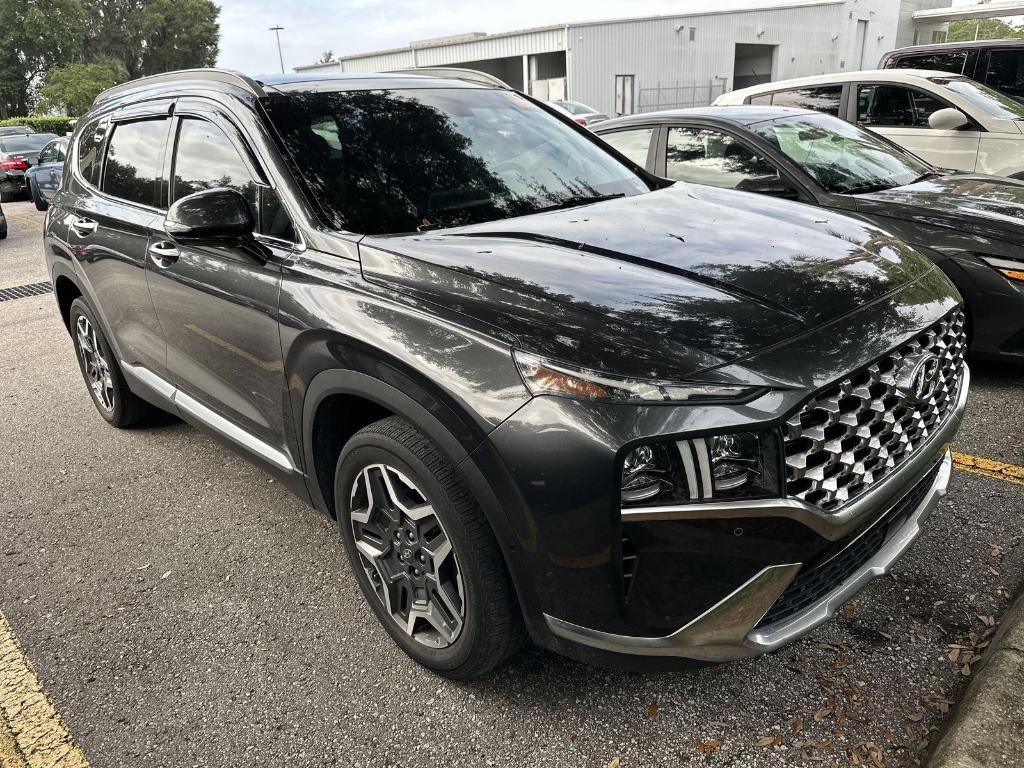 used 2021 Hyundai Santa Fe car, priced at $22,438