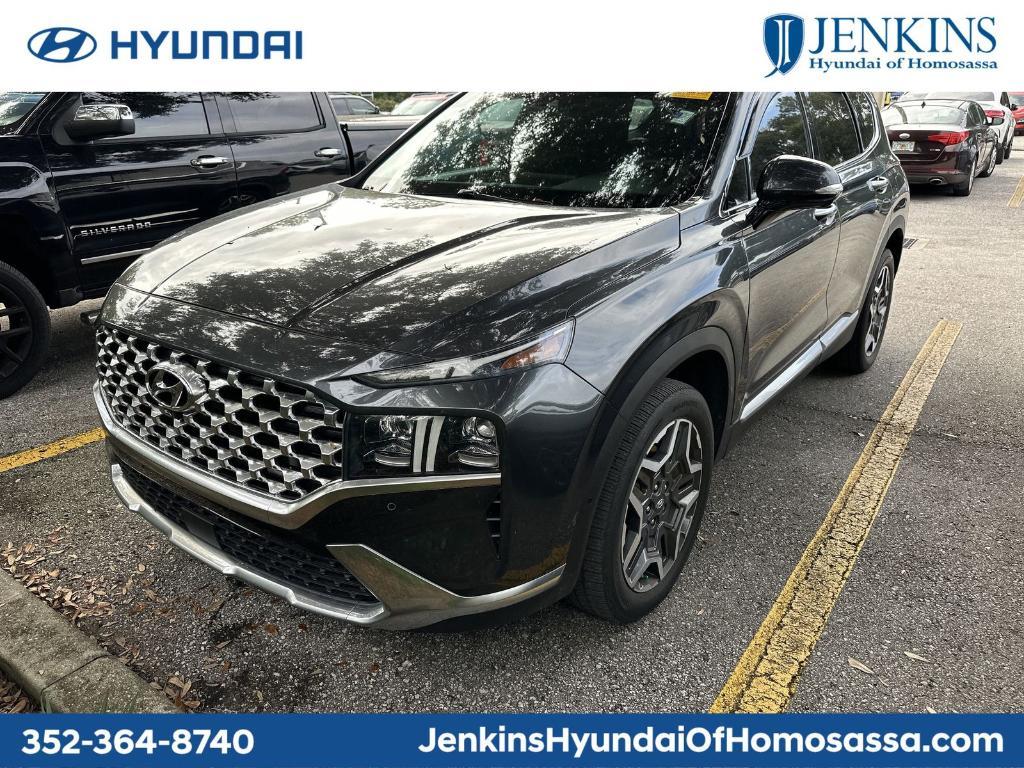 used 2021 Hyundai Santa Fe car, priced at $22,438