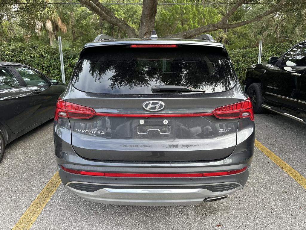 used 2021 Hyundai Santa Fe car, priced at $22,438