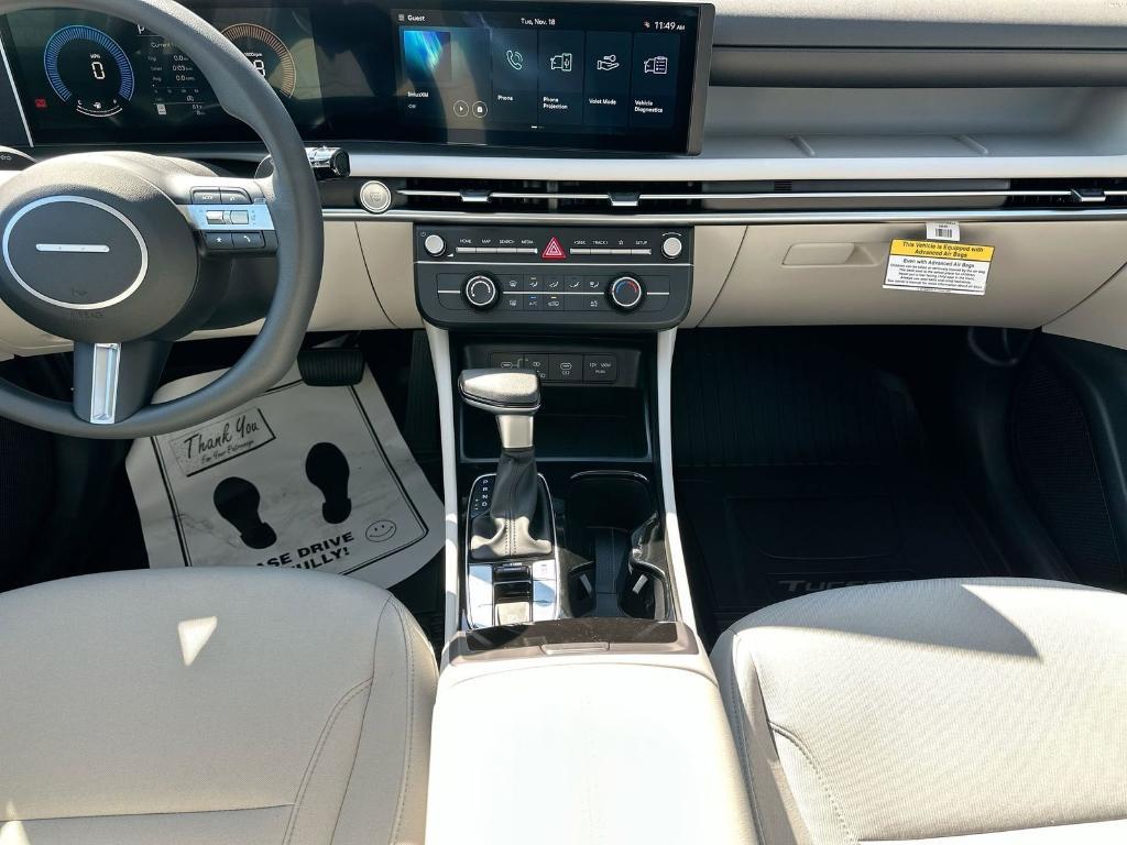 new 2026 Hyundai Tucson car, priced at $30,656