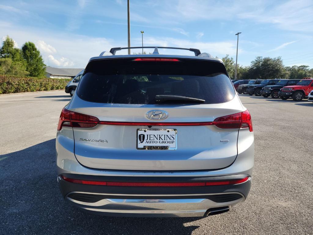 used 2021 Hyundai Santa Fe car, priced at $20,770