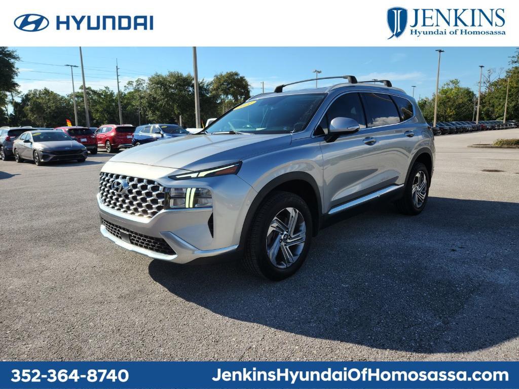 used 2021 Hyundai Santa Fe car, priced at $20,770