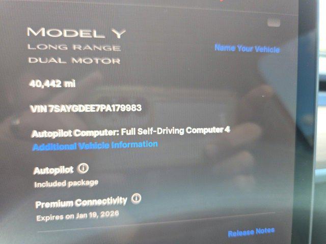 used 2023 Tesla Model Y car, priced at $30,900