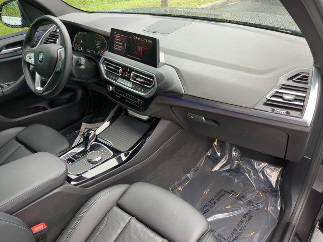 used 2023 BMW X3 car, priced at $38,419
