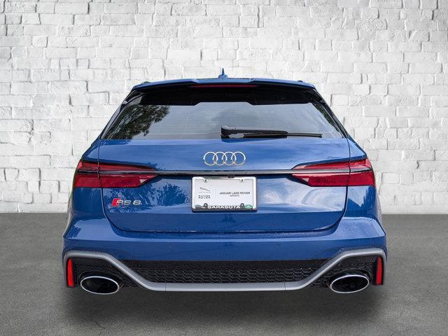 used 2024 Audi RS 6 Avant car, priced at $123,707
