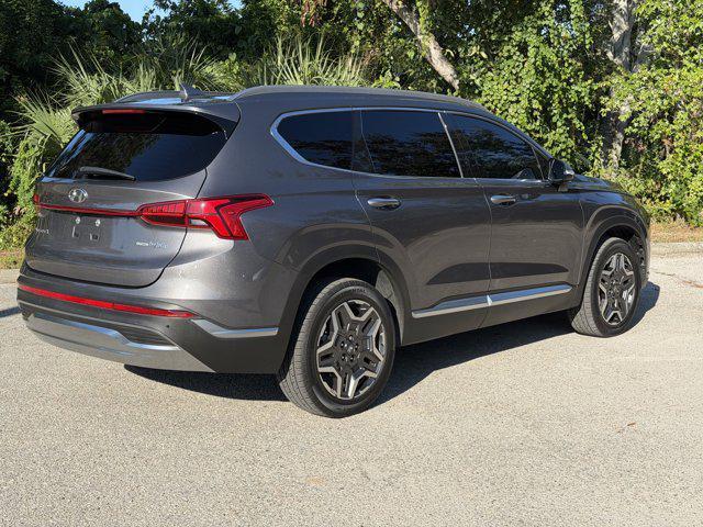 used 2021 Hyundai SANTA FE HEV car, priced at $24,100