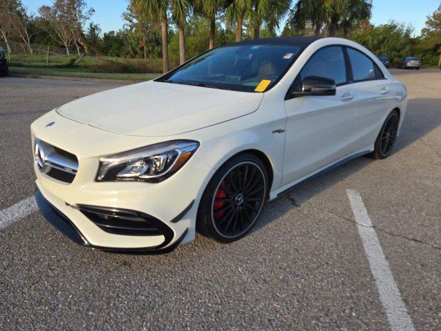 used 2017 Mercedes-Benz AMG CLA 45 car, priced at $26,992