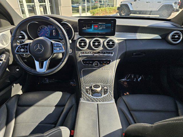 used 2021 Mercedes-Benz C-Class car, priced at $25,887