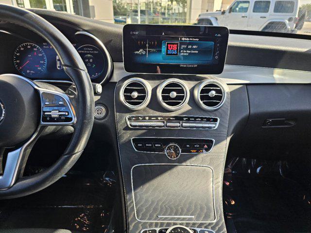 used 2021 Mercedes-Benz C-Class car, priced at $25,887