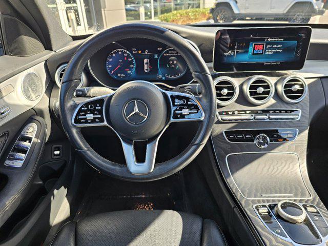 used 2021 Mercedes-Benz C-Class car, priced at $25,887