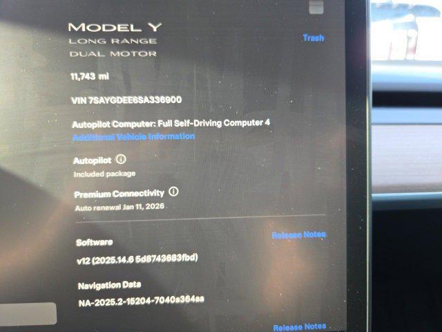 used 2025 Tesla Model Y car, priced at $39,240