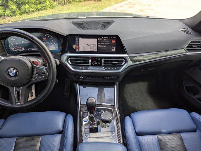 used 2022 BMW M3 car, priced at $68,995