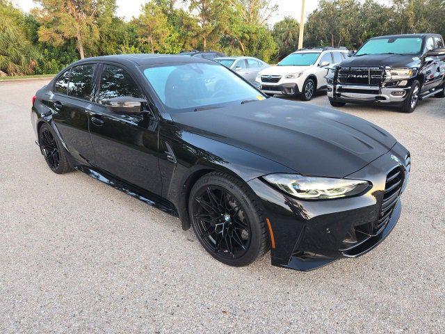 used 2024 BMW M3 car, priced at $77,211